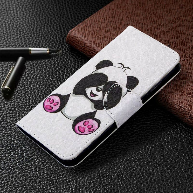 Flip Cover Huawei P40 Lite E / Huawei Y7p Panda Sjov