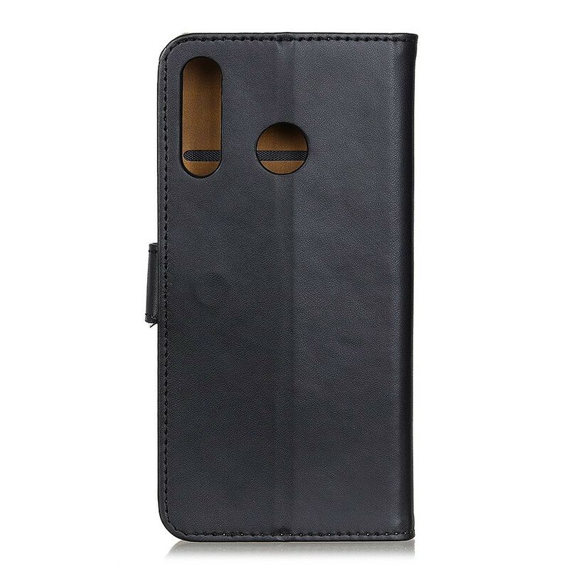 Flip Cover Huawei P40 Lite E / Huawei Y7p Simpelt Kunstlæder