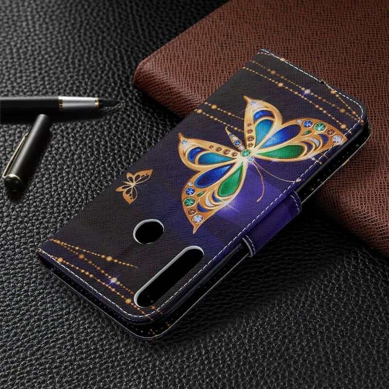 Flip Cover Huawei P40 Lite E / Huawei Y7p Sommerfuglekonger