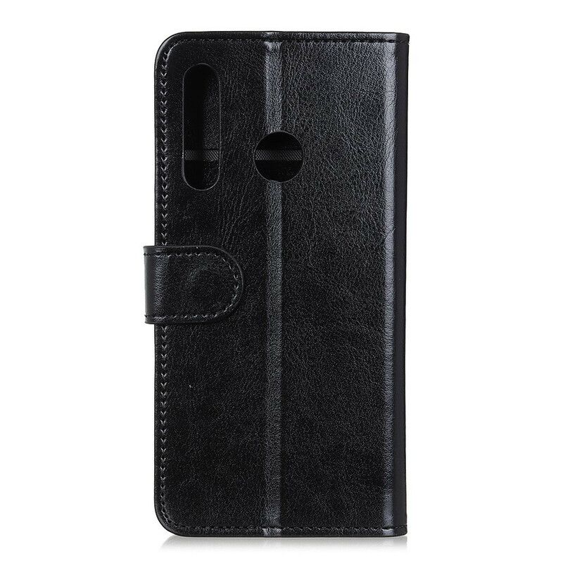 Læder Cover Huawei P40 Lite E / Huawei Y7p Finesse Kunstlæder