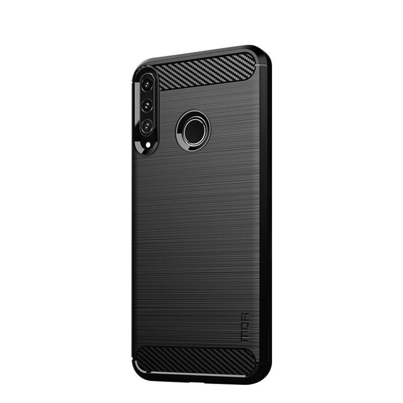 Mobilcover Huawei P40 Lite E / Huawei Y7p Mofi Børstet Kulfiber