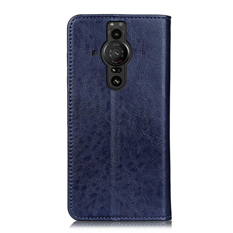 Cover Sony Xperia Pro-I Flip Cover Tekstureret Kunstlæder