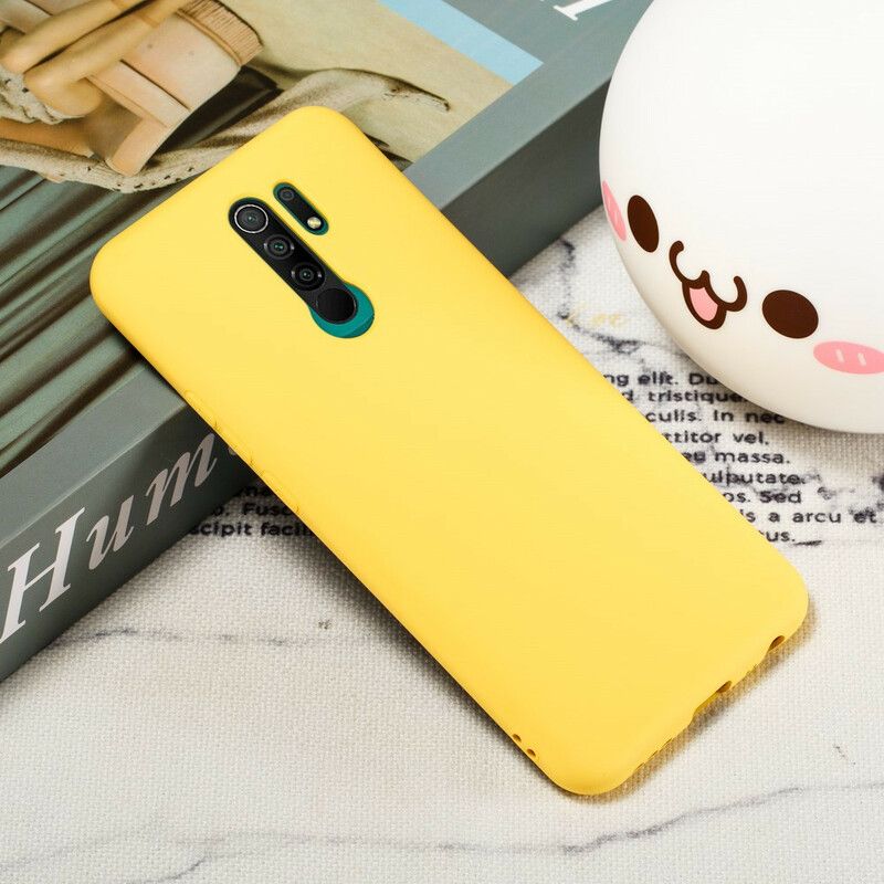 Cover Xiaomi Redmi 9 Flydende Silikone Med Snor