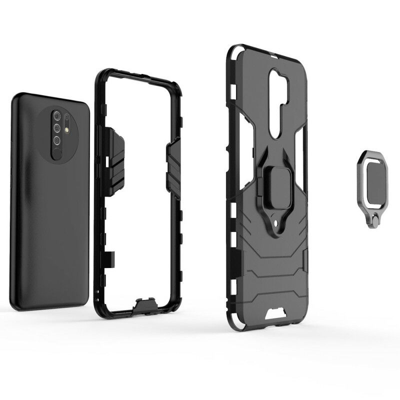 Cover Xiaomi Redmi 9 Modstandsdygtig Ring