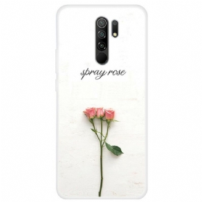 Cover Xiaomi Redmi 9 Spray Roses