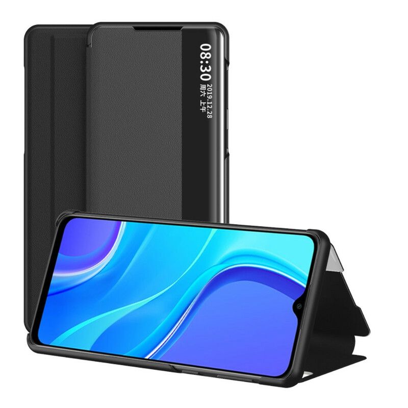 Cover Xiaomi Redmi 9 Tekstureret Kunstlæder