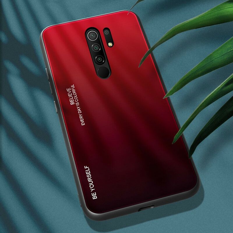 Cover Xiaomi Redmi 9 Vær Dig Selv Hærdet Glas