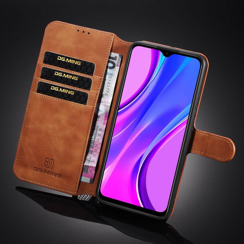 Flip Cover Xiaomi Redmi 9 Dg.ming Retro