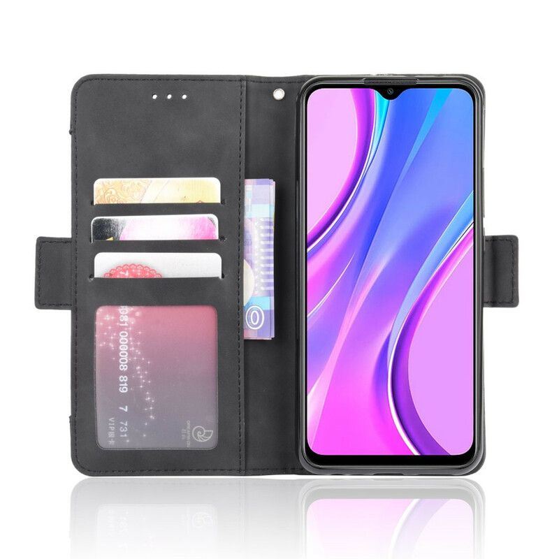 Flip Cover Xiaomi Redmi 9 Førsteklasses Multikort