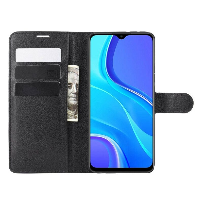 Flip Cover Xiaomi Redmi 9 Klassisk Kunstlæder