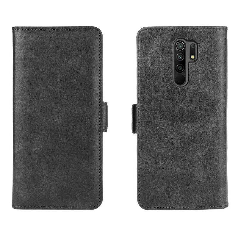 Flip Cover Xiaomi Redmi 9 Læder Cover Dobbeltklap