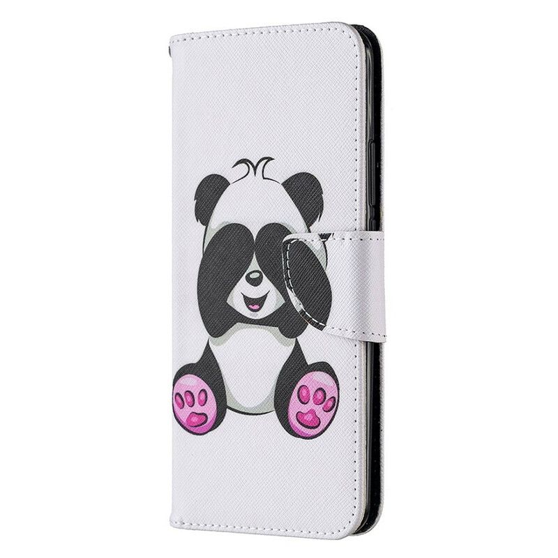 Flip Cover Xiaomi Redmi 9 Panda Sjov