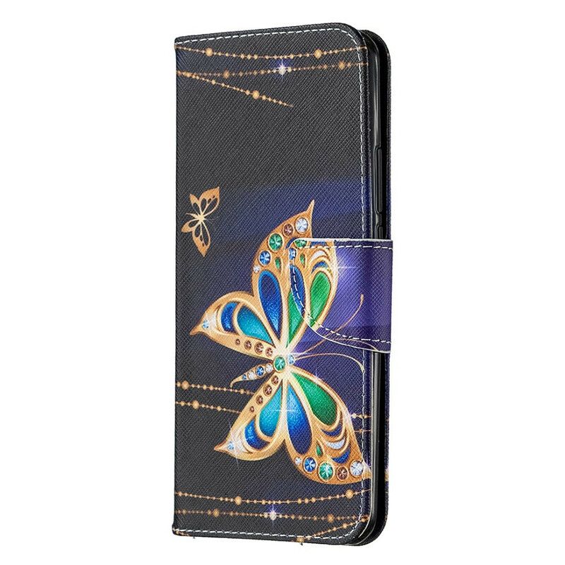 Flip Cover Xiaomi Redmi 9 Utrolige Sommerfugle