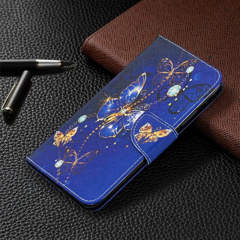 Flip Cover Xiaomi Redmi 9 Utrolige Sommerfugle