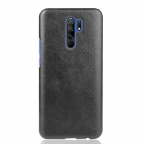 Mobilcover Xiaomi Redmi 9 Performance Lædereffekt