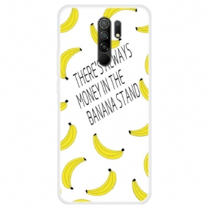 Mobilcover Xiaomi Redmi 9 Transparente Bananpenge