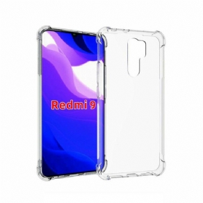 Mobilcover Xiaomi Redmi 9 Transparente Forstærkede Hjørner