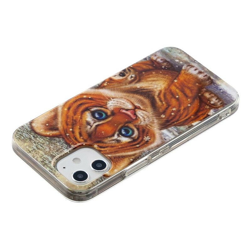 Cover iPhone 12 Mini Baby Tiger