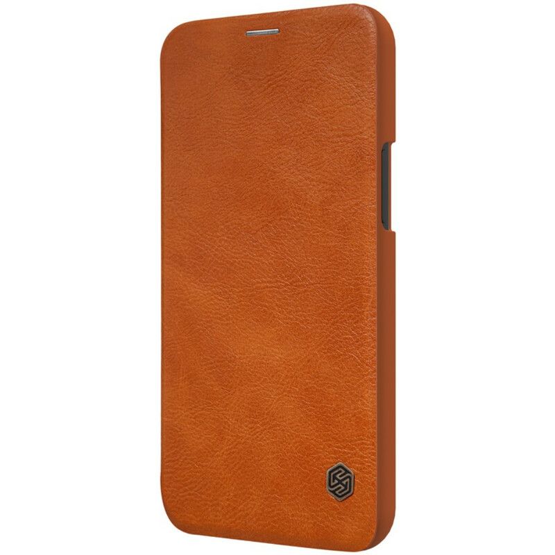 Cover iPhone 12 Mini Flip Cover Nillkin Qin-serien