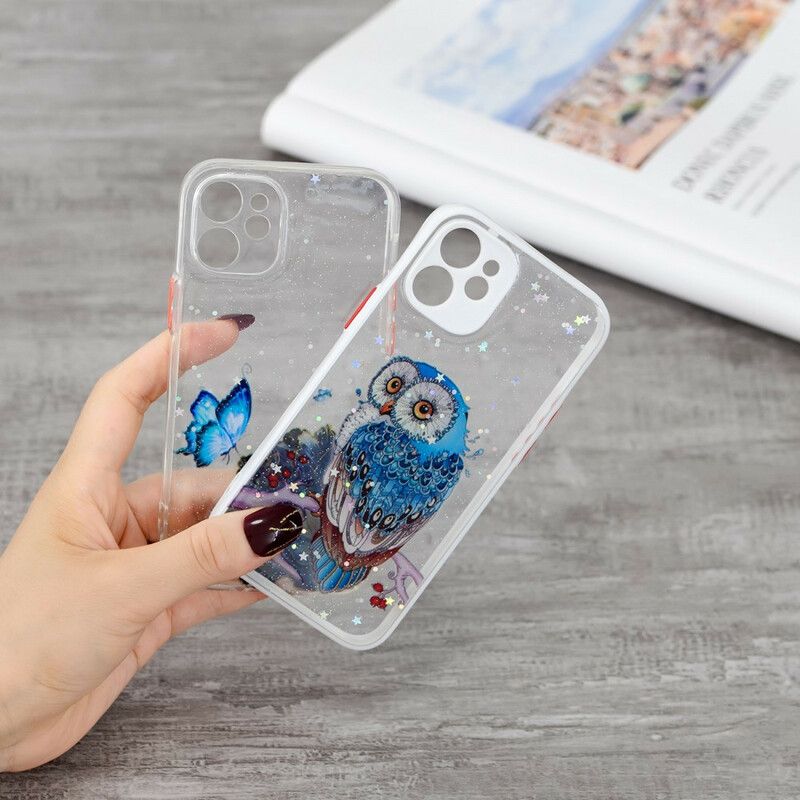 Cover iPhone 12 Mini Floral Butterfly Hybrid