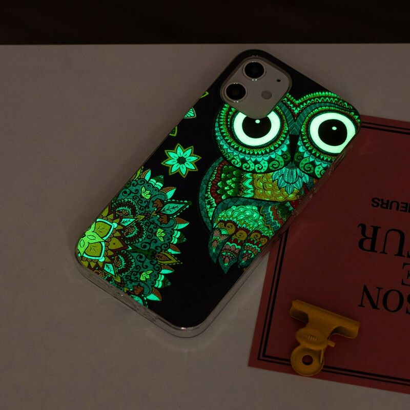 Cover iPhone 12 Mini Fluorescerende Mandalaugle