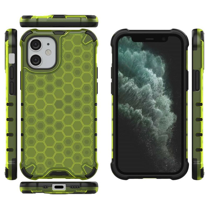 Cover iPhone 12 Mini Honeycomb Style