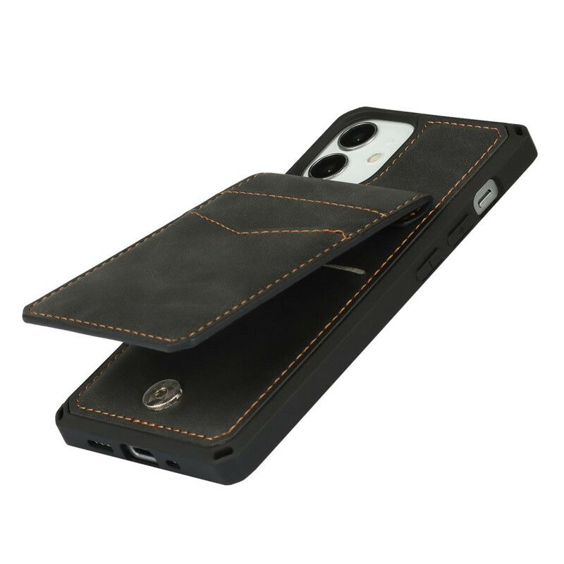 Cover iPhone 12 Mini Multi-funktionel Med Snor