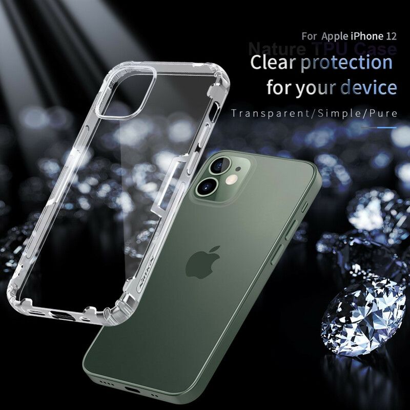 Cover iPhone 12 Mini Nillkin Tansparent Natur