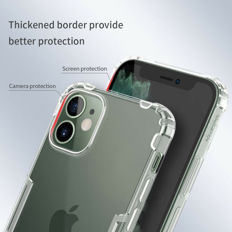 Cover iPhone 12 Mini Nillkin Tansparent Natur