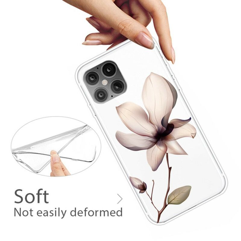 Cover iPhone 12 Mini Premium Blomster