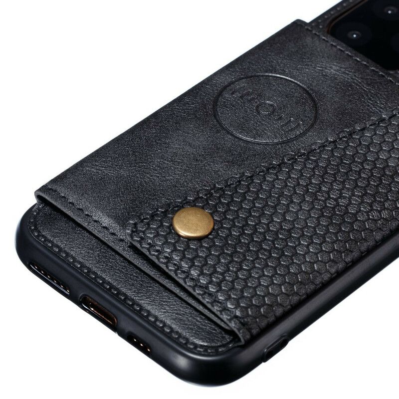 Cover iPhone 12 Mini Punge Etui Snap Tegnebog