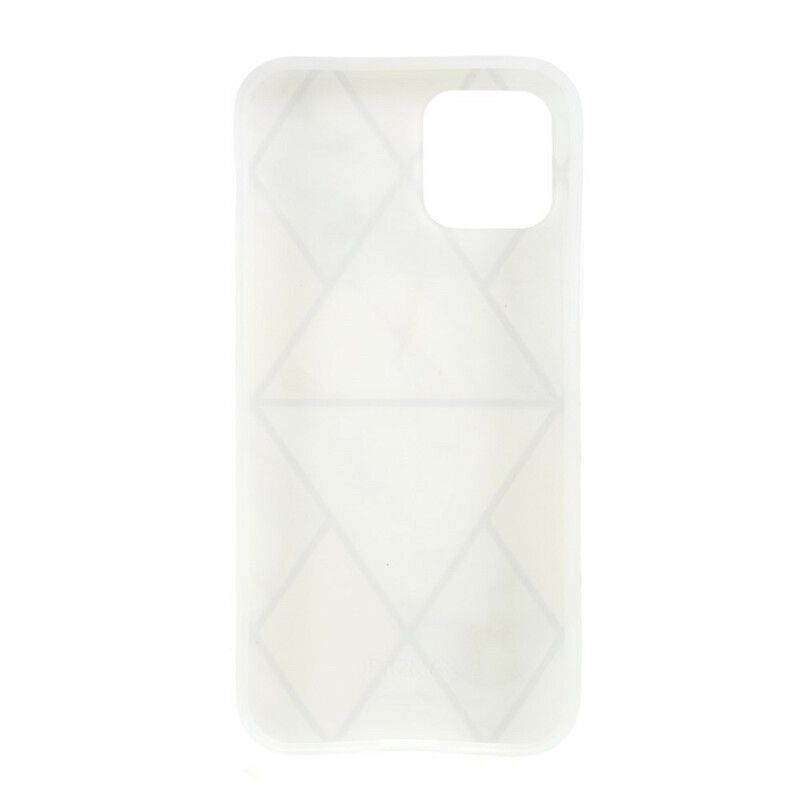 Cover iPhone 12 Mini Silicone Marmor Geometri