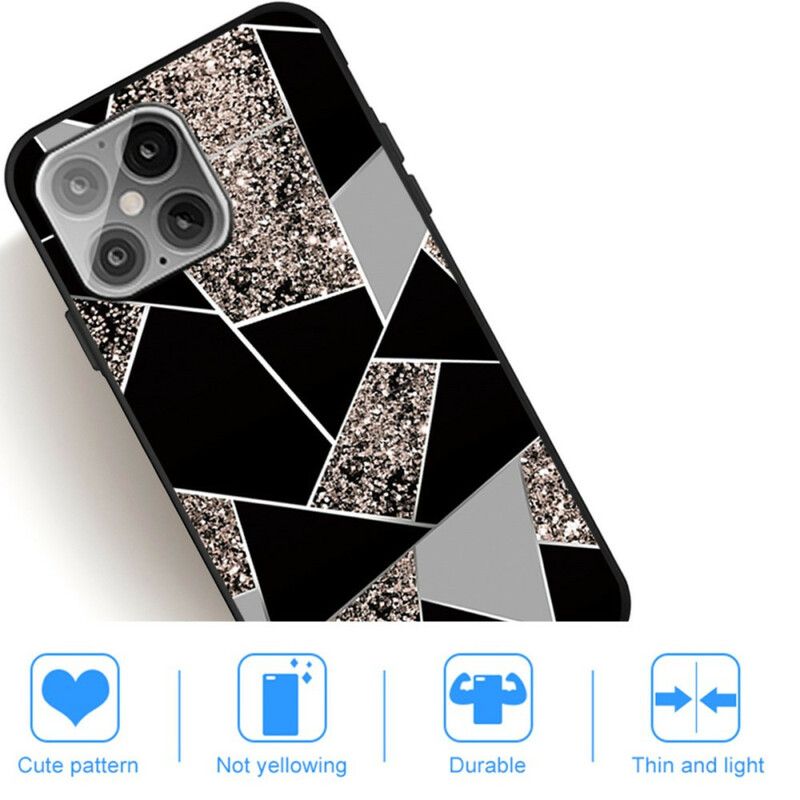 Cover iPhone 12 Mini Styliseret Marmor