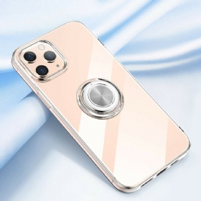 Cover iPhone 12 Mini Transparent Med Ring-support