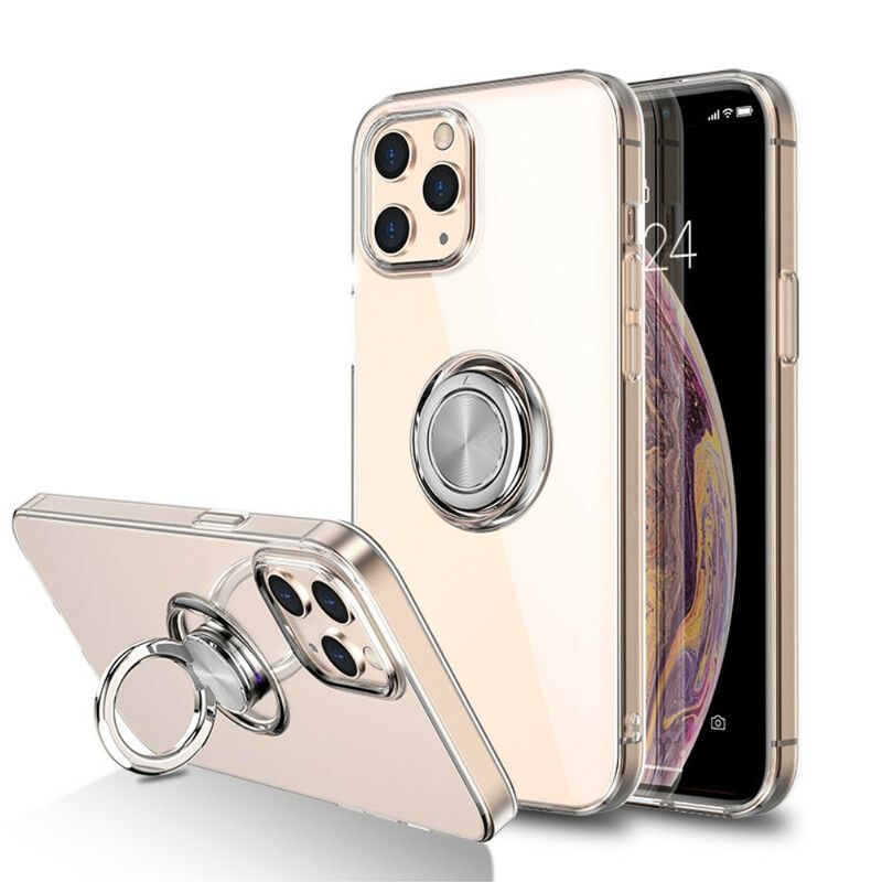 Cover iPhone 12 Mini Transparent Med Ring-support