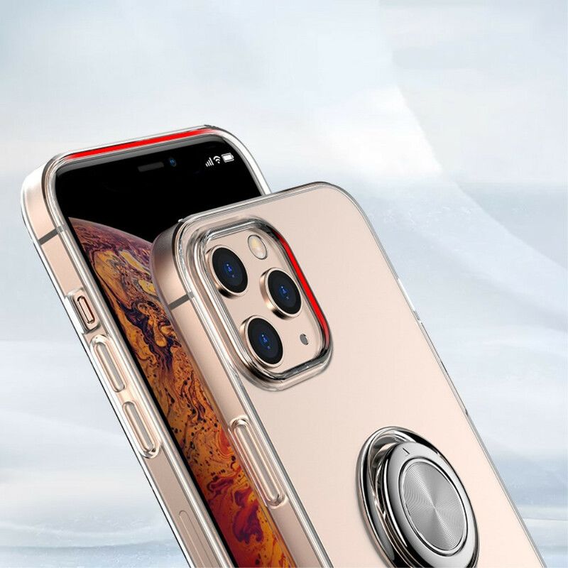 Cover iPhone 12 Mini Transparent Med Ring-support