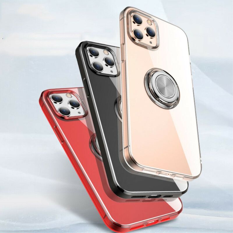 Cover iPhone 12 Mini Transparent Med Ring-support