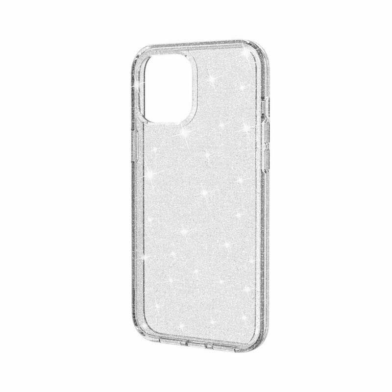 Cover iPhone 12 Mini Transparente Pailletter