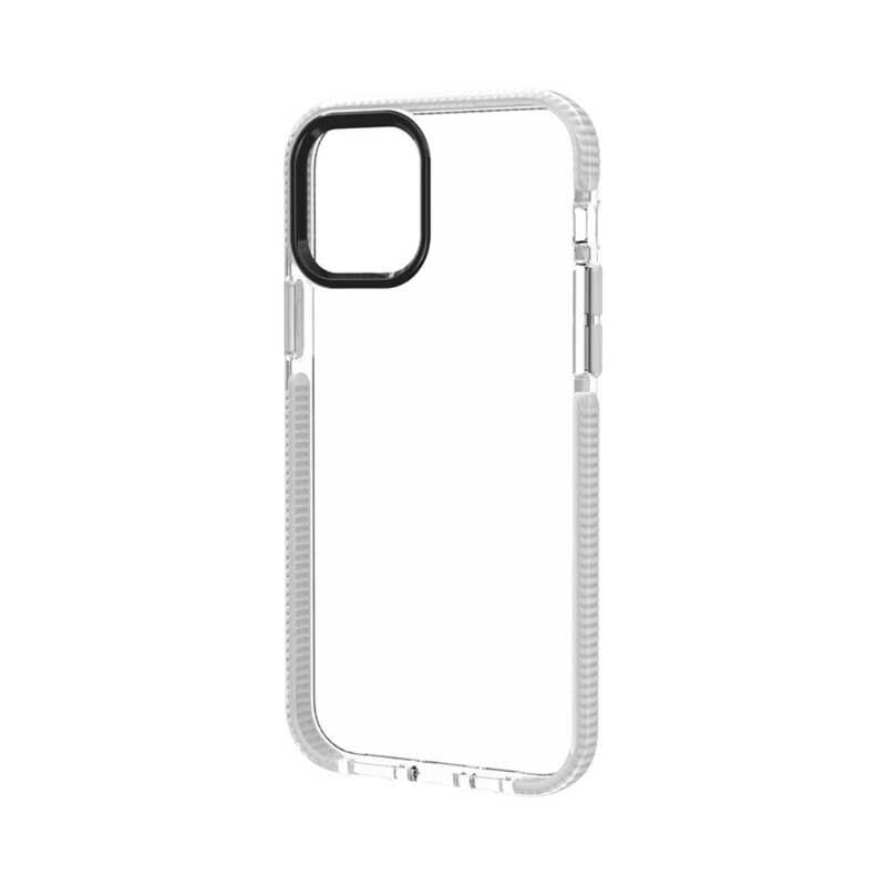 Cover iPhone 12 Mini Transparente Silikonekanter