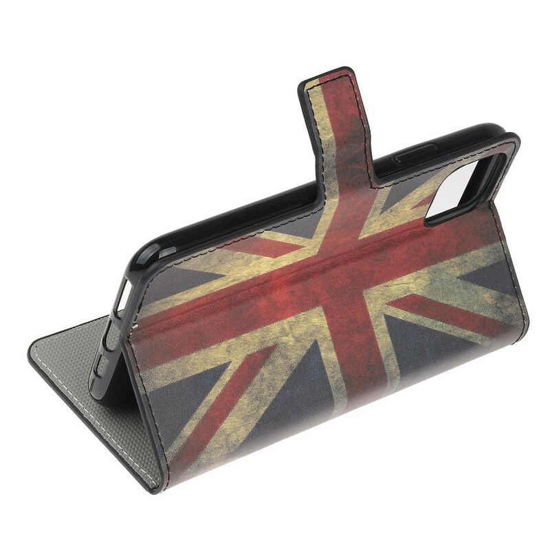 Flip Cover iPhone 12 Mini Englands Flag