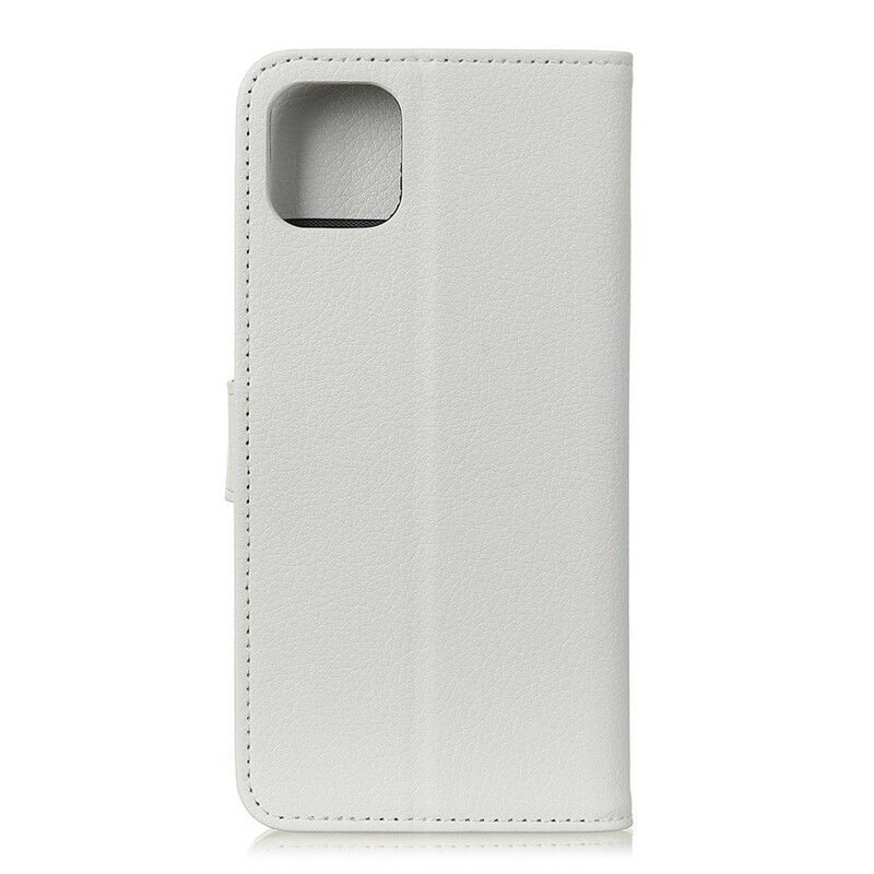 Flip Cover iPhone 12 Mini Lychi I Kunstlæder