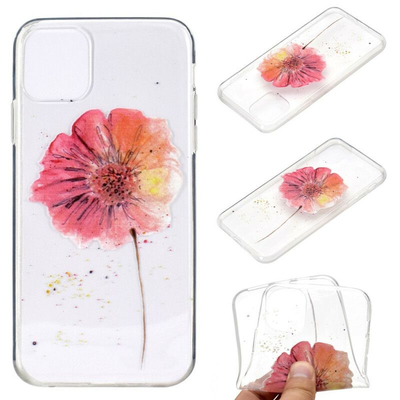 Mobilcover iPhone 12 Mini Sømløst Akvarel Blomstermønster