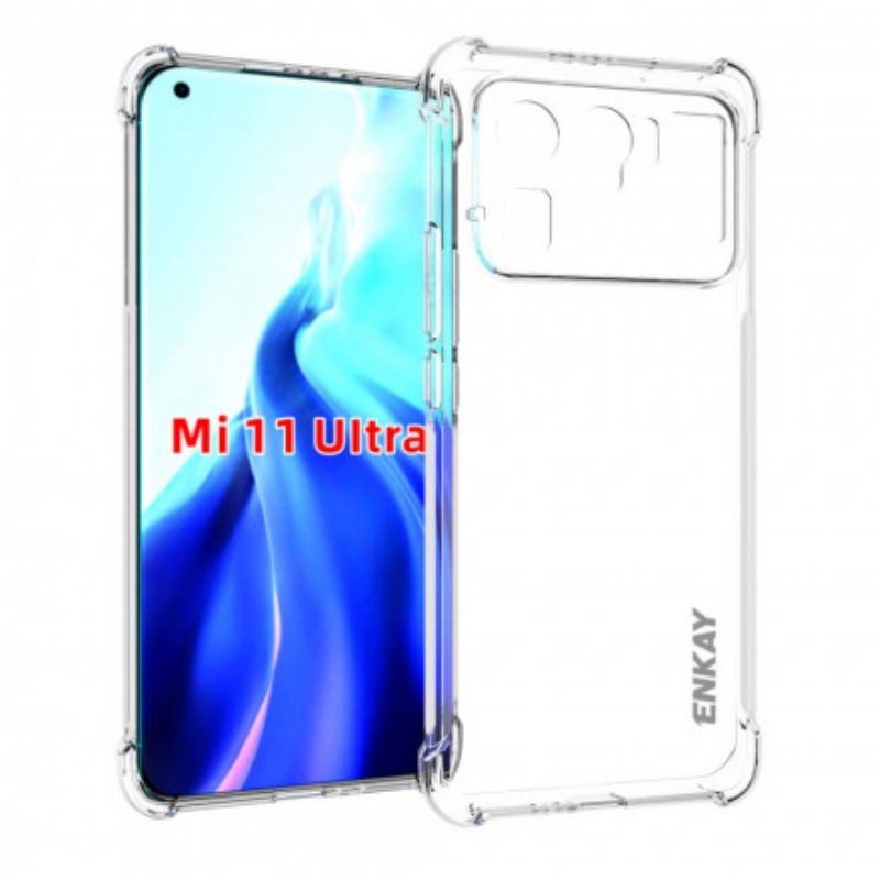 Cover Xiaomi Mi 11 Ultra Combo Og Enkay Hærdet Glas