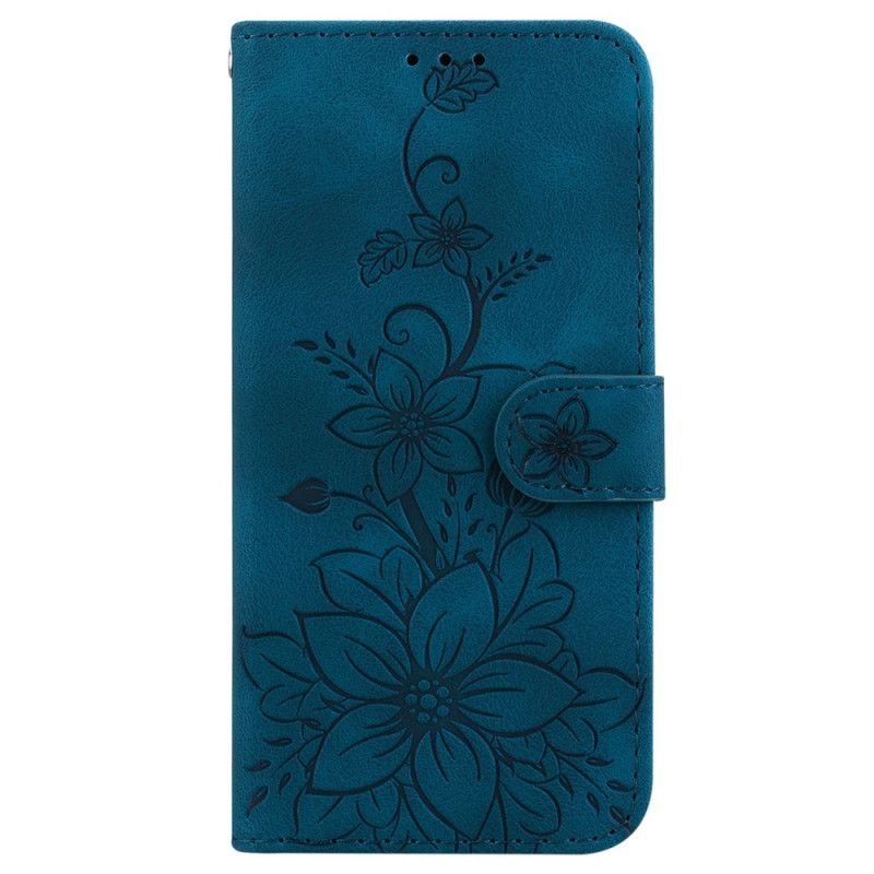 Flip Cover Realme 12 / 12x 5g Blomsterrem