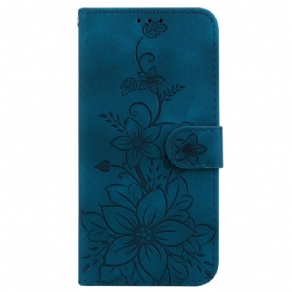 Flip Cover Realme 12 / 12x 5g Blomsterrem