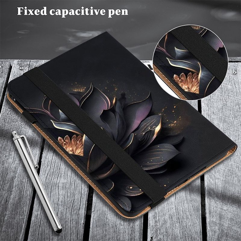 Case Samsung Galaxy Tab S9 Fe Plus Telefon Etui Lilla Lotus