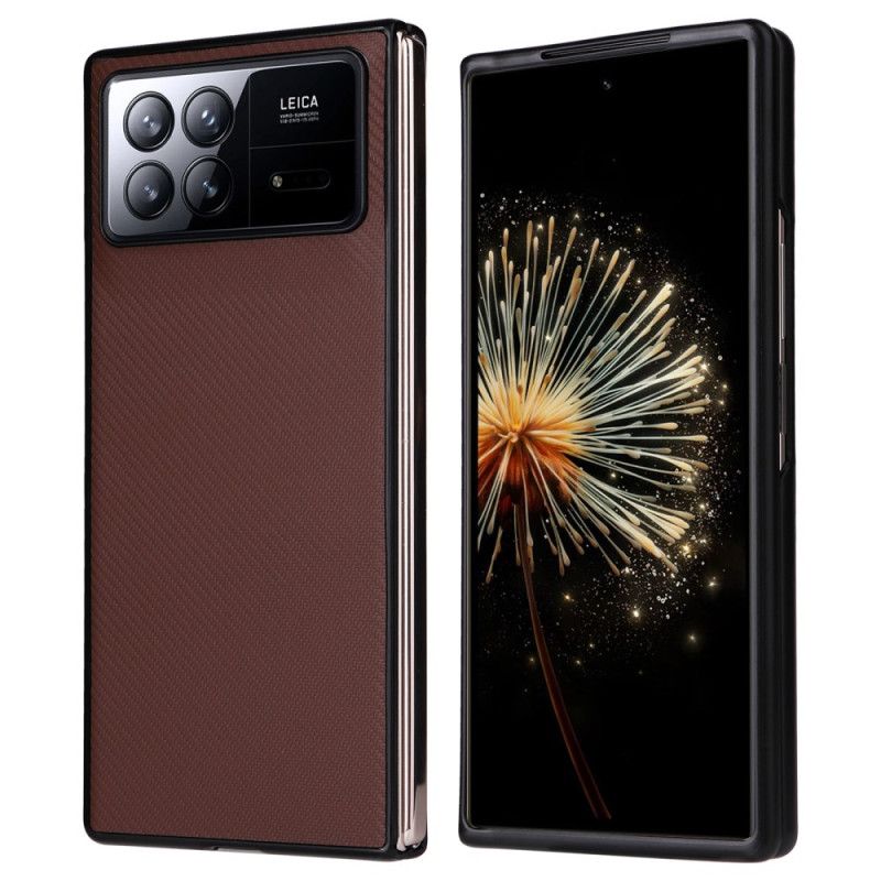 Cover Xiaomi Mix Fold 3 Telefon Etui Carbon Fiber Texture