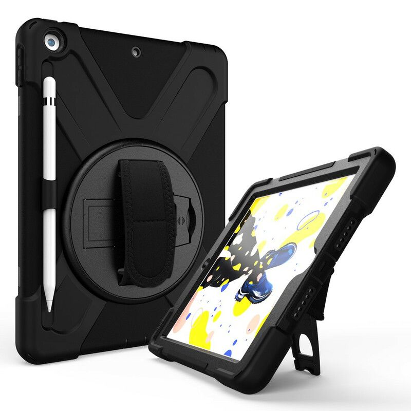 Cover iPad 10.2" (2020) (2019) / Air 10.5" / Pro 10.5" Håndfri Holder Og Rem Til Børn