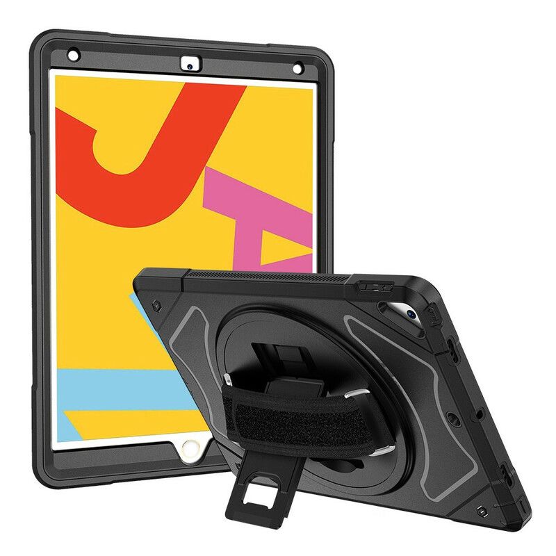 Cover iPad 10.2" (2020) (2019) / Air 10.5" / Pro 10.5" Premium Webbing Og Skulderrem