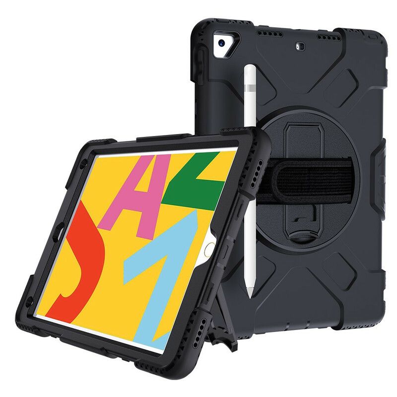 Cover iPad 10.2" (2020) (2019) / Air 10.5" / Pro 10.5" Super Resistent Væv Og Skulderrem